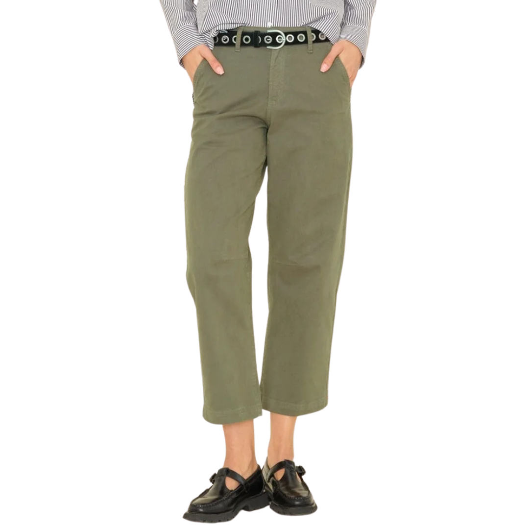 Rancho Twill Pant in Army Green