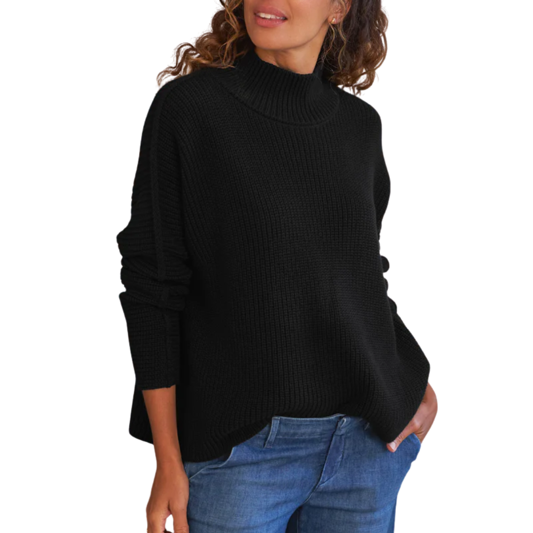 Montecito Turtleneck in Black