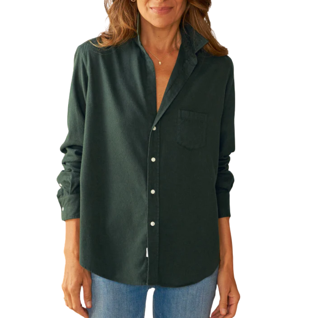Eileen in Green Cashmere-Touch