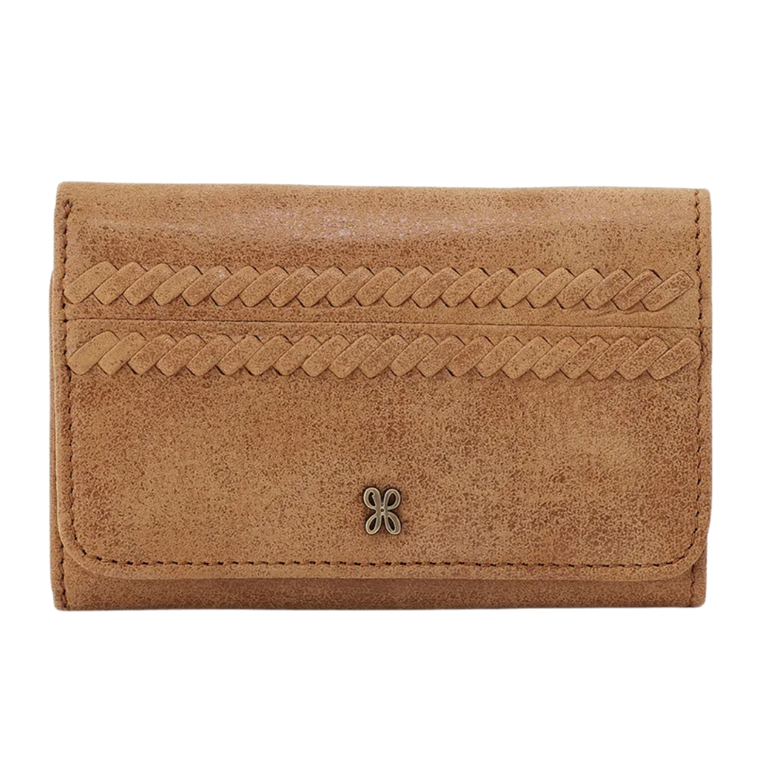 Jill Trifold Wallet in Whiskey