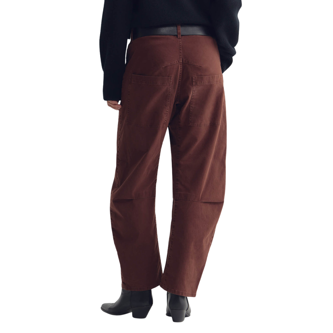 Shon Cotton Pant in Cabernet