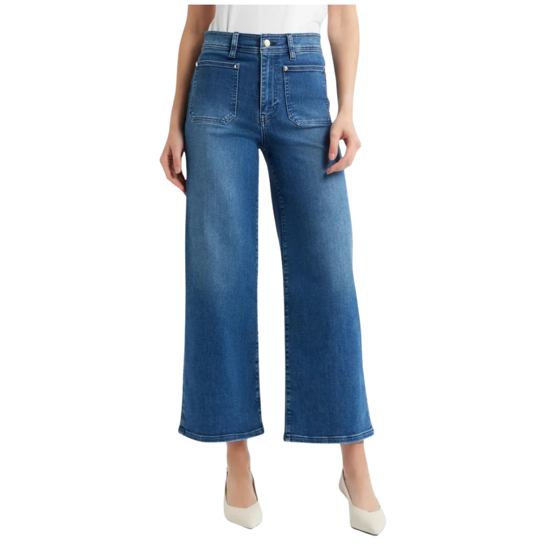 Le Slim Palazzo Crop Harbor Pocket in Archive
