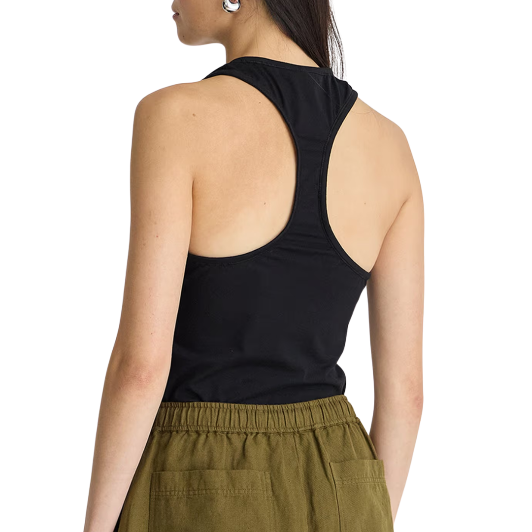 Ten Racer Tank in Black