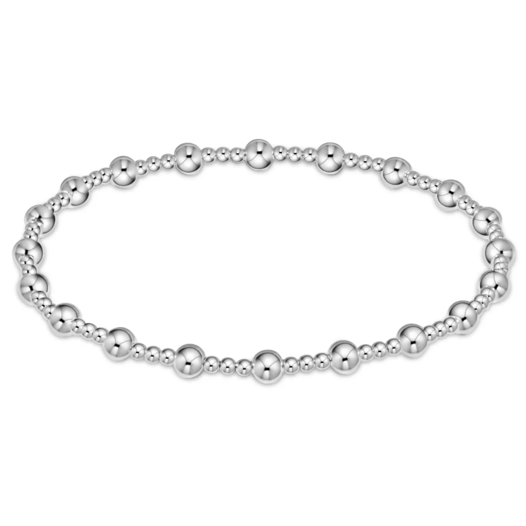 Classic Sincerity Pattern 4MM Bracelet in Sterling