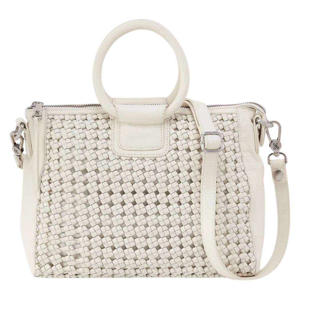 Sheila Medium Satchel in Whitecap