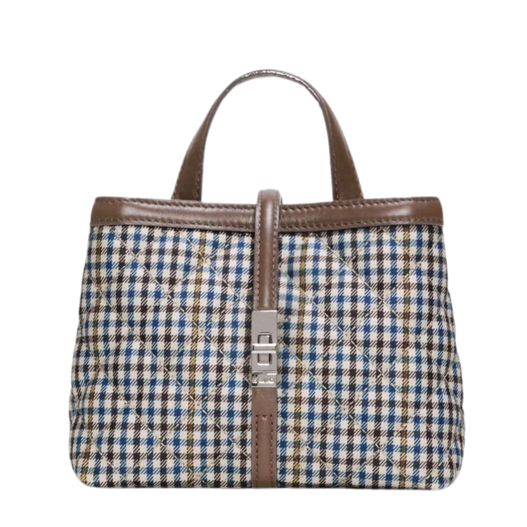 Mini Astor Top Handle in Heritage Check