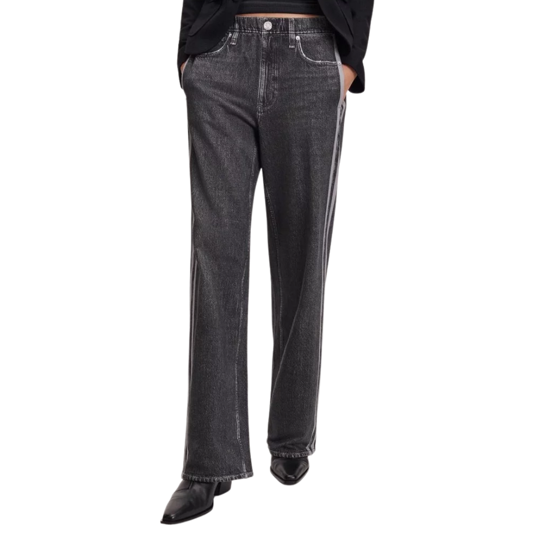 Miramar Sport Stripe Track Pant in Barren