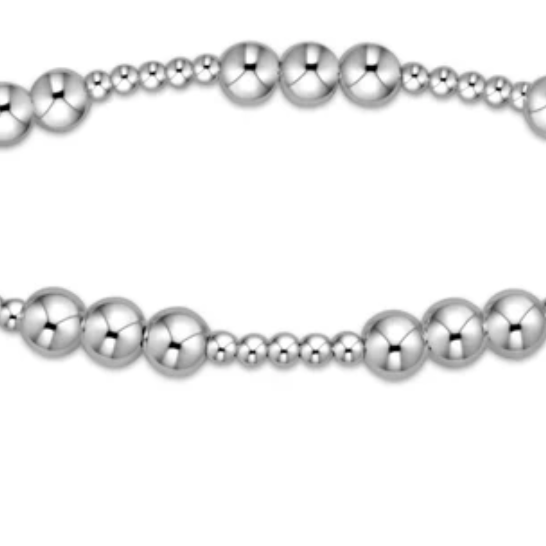 Classic Joy Pattern 5MM Bracelet in Sterling