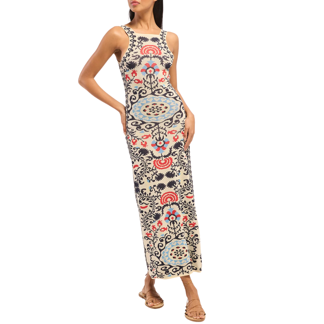 Sariah Dress in Summer Tapestry