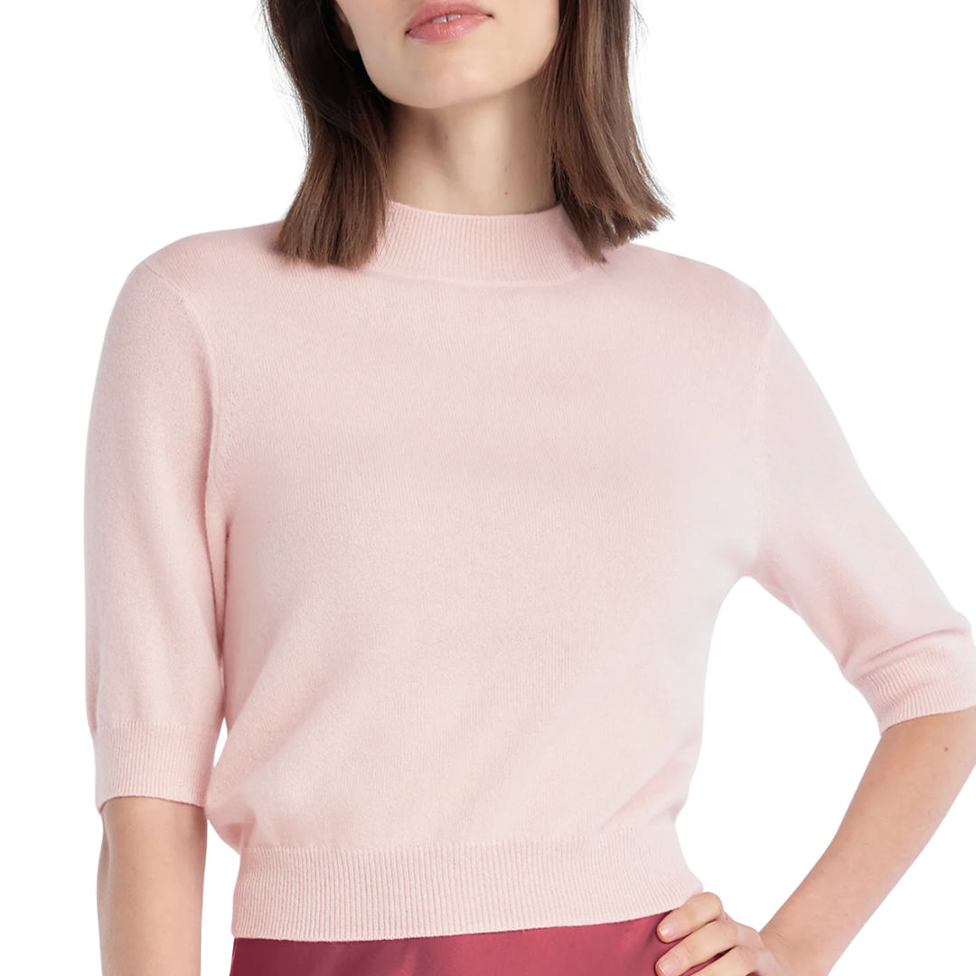 The Bonnie Top in Pale Pink