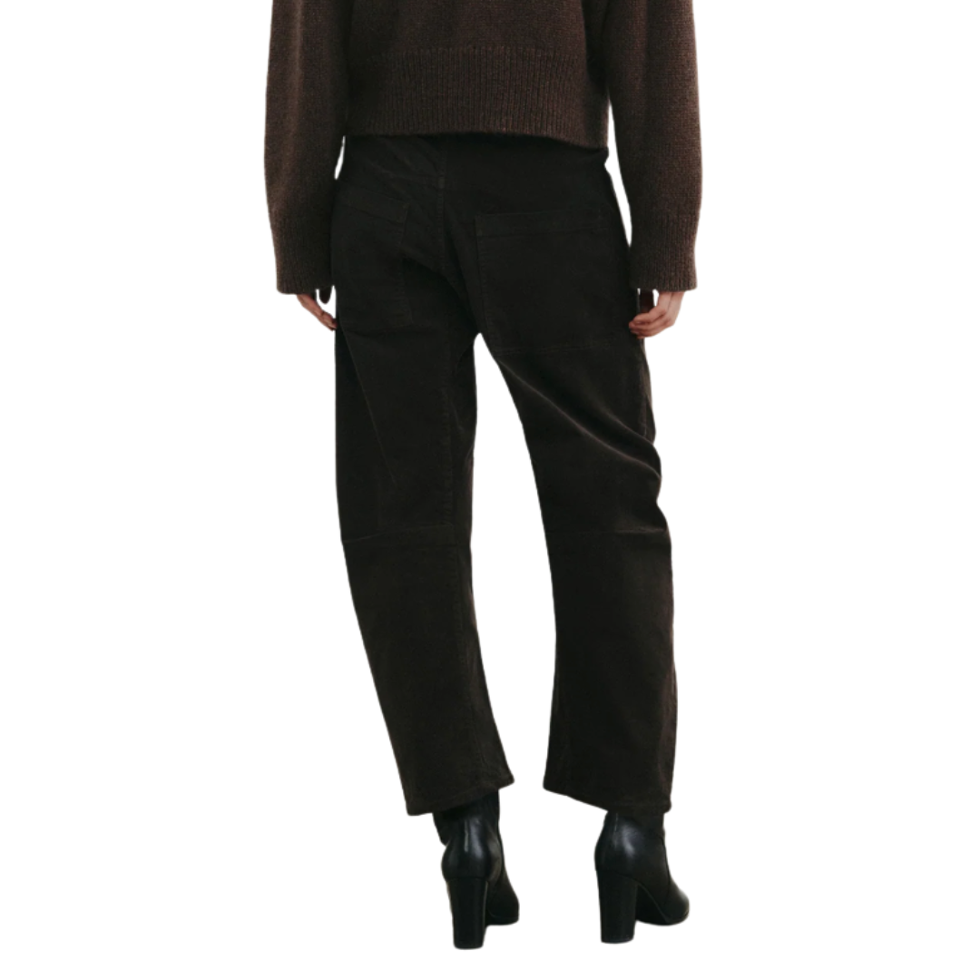 Shon Corduroy Pant in Chocolate Brown