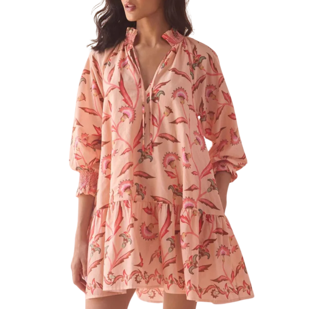 Ellie Mini in Camelia Peach