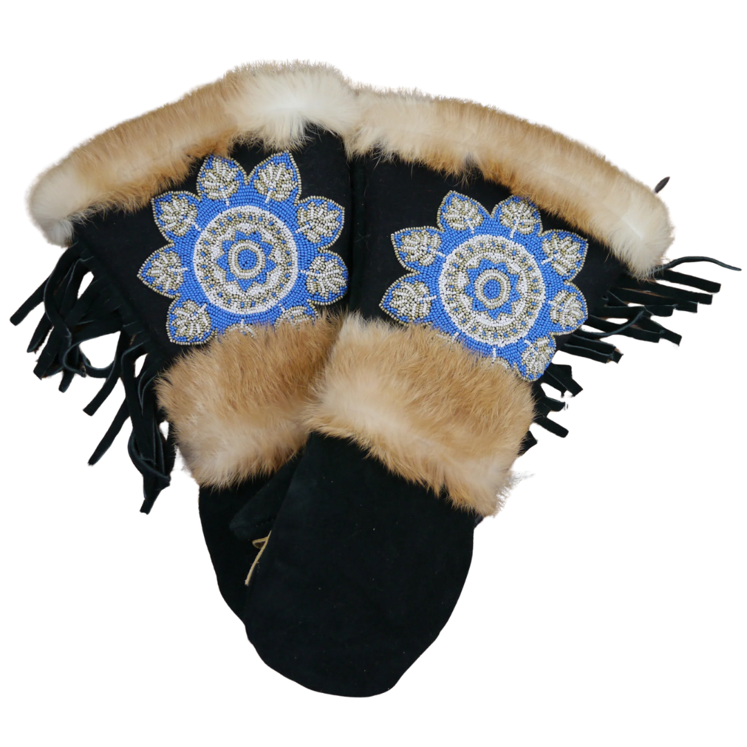 Roosevelt Mittens in Black