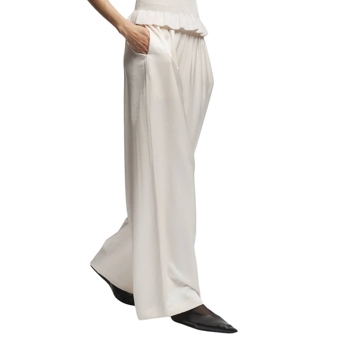 Paige Pull-On Pant in Ivory