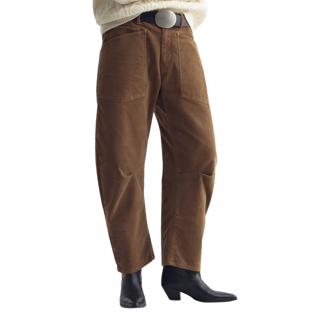 Shon Corduroy Pant in Hazelnut