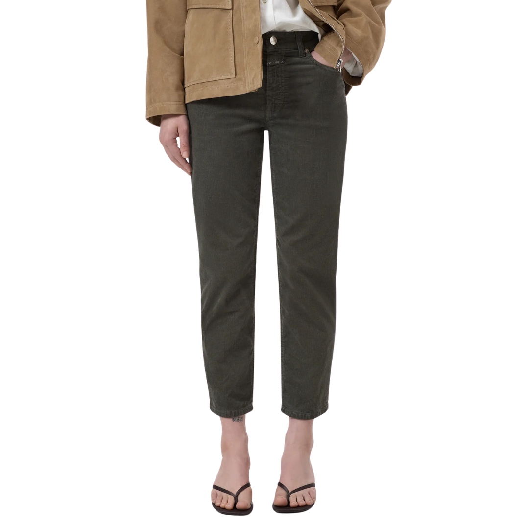 Milo Straight Corduroy 32" in Cypress Green