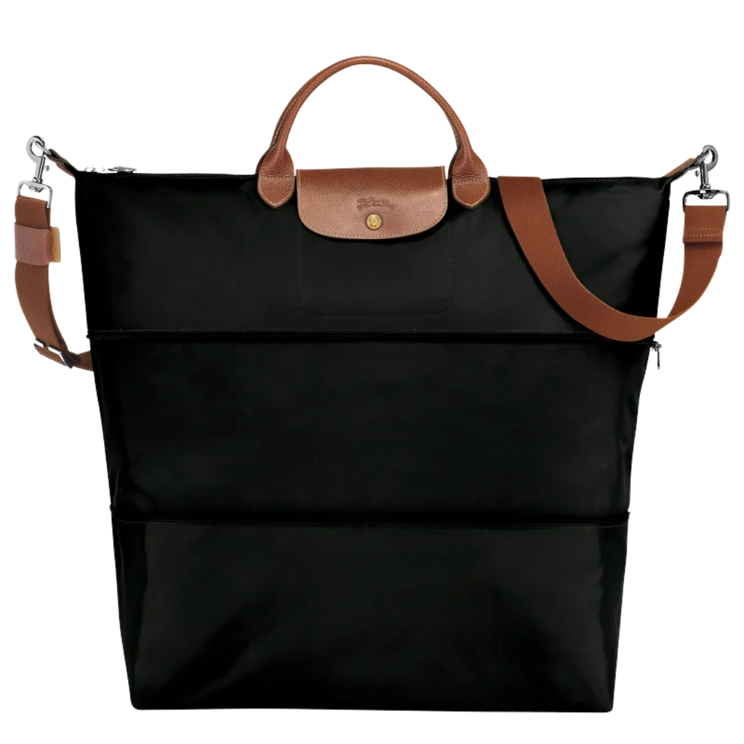 Le Pliage Original Expandable Travel Bag in Black