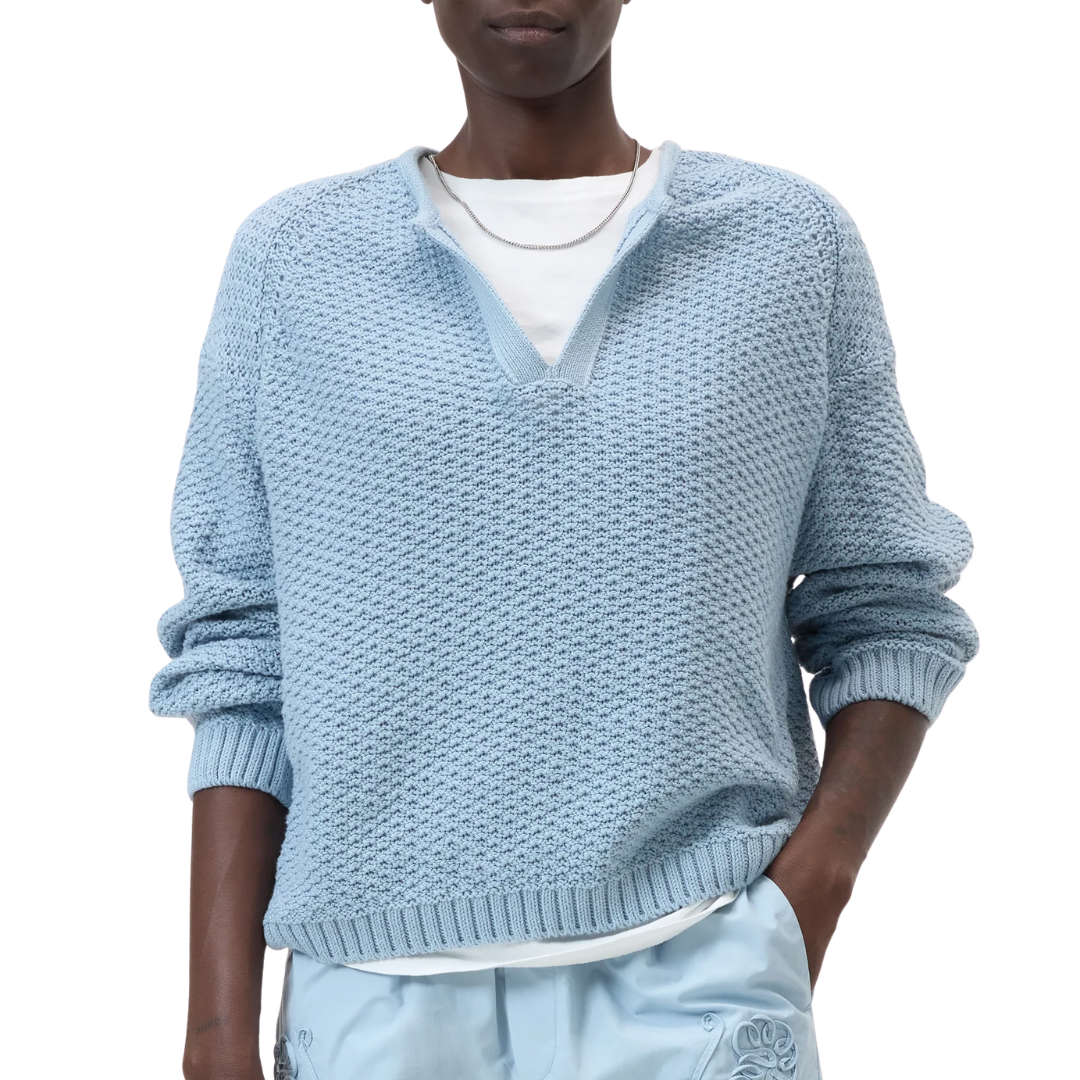Tunic Long Sleeve in Dove Blue