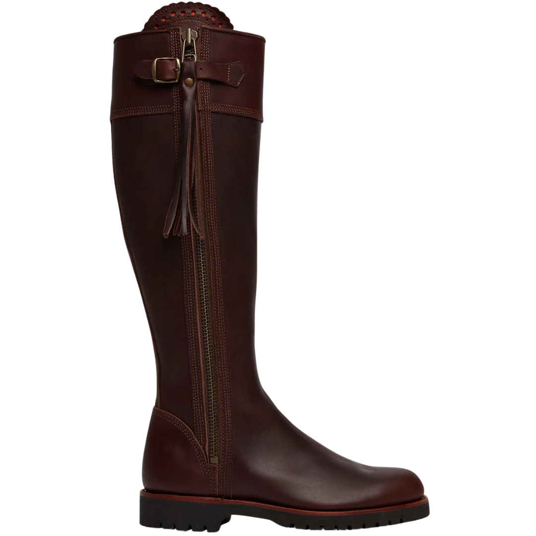 Long Tassel Boot in Conker