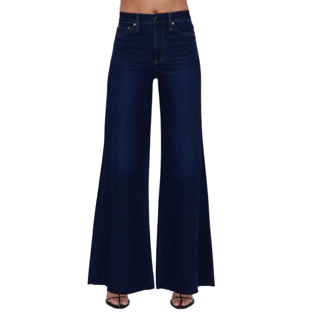 Izzy High Rise Wide Leg in Tristesse