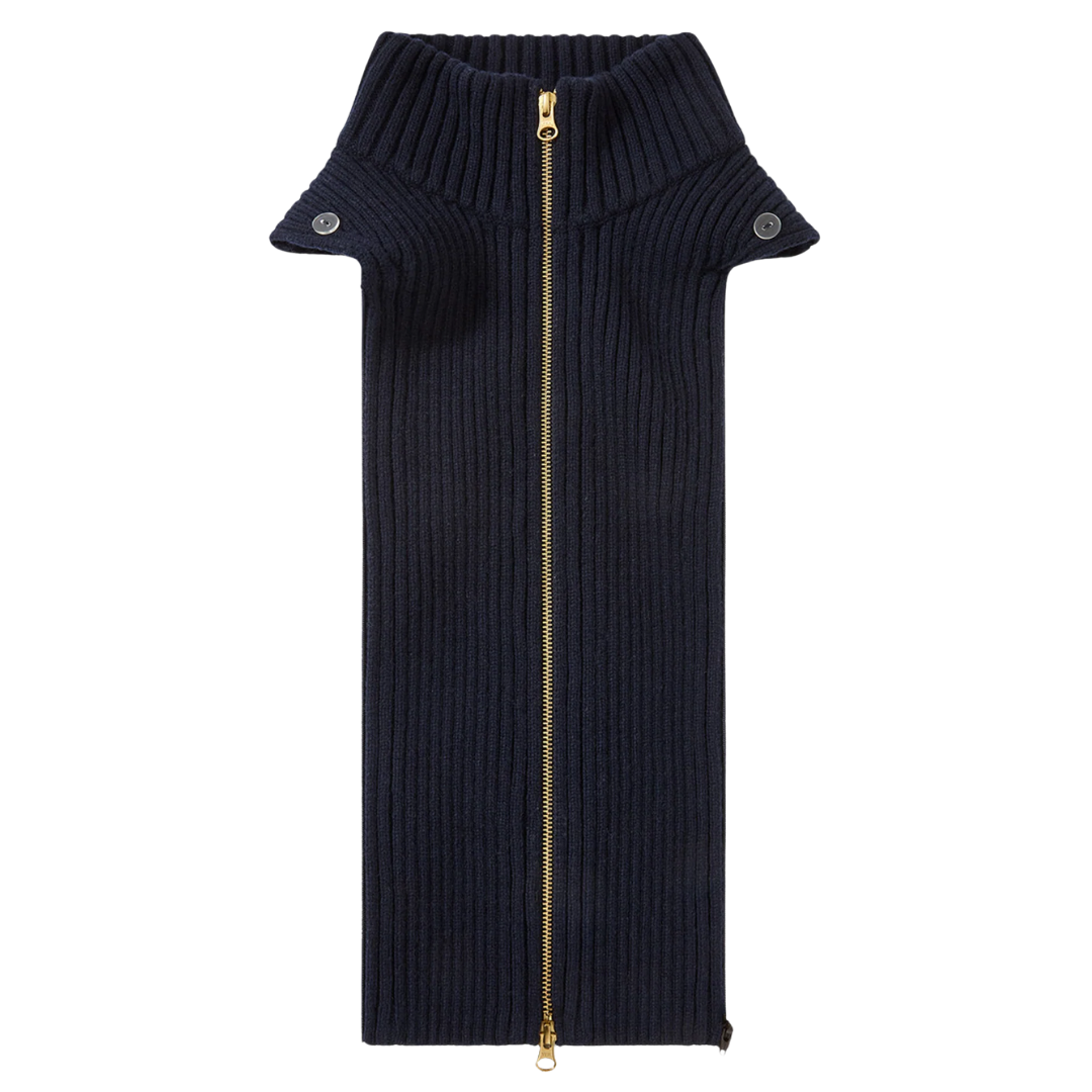 Turtleneck Dickey in Navy