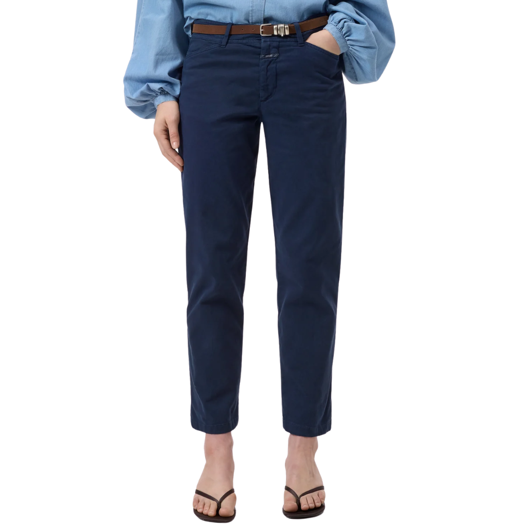 Sylva Slim Pants in Dark Night