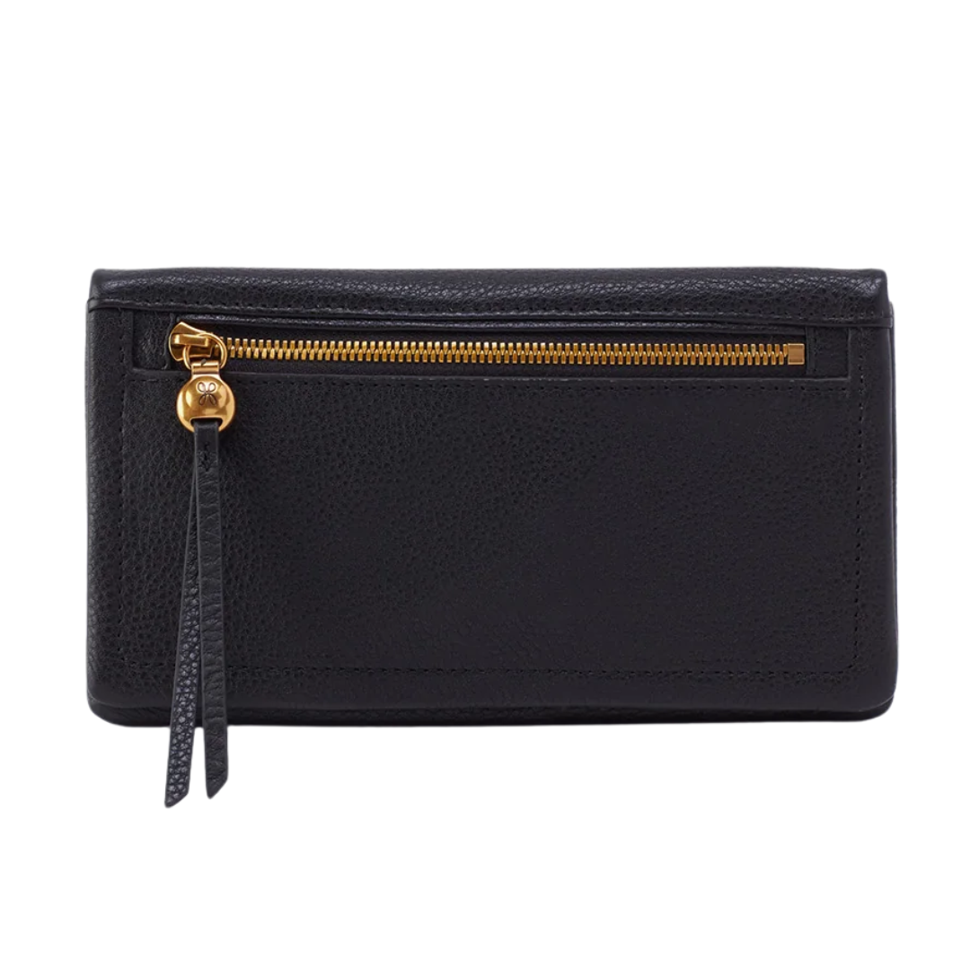 Lumen Continental Wallet in Black