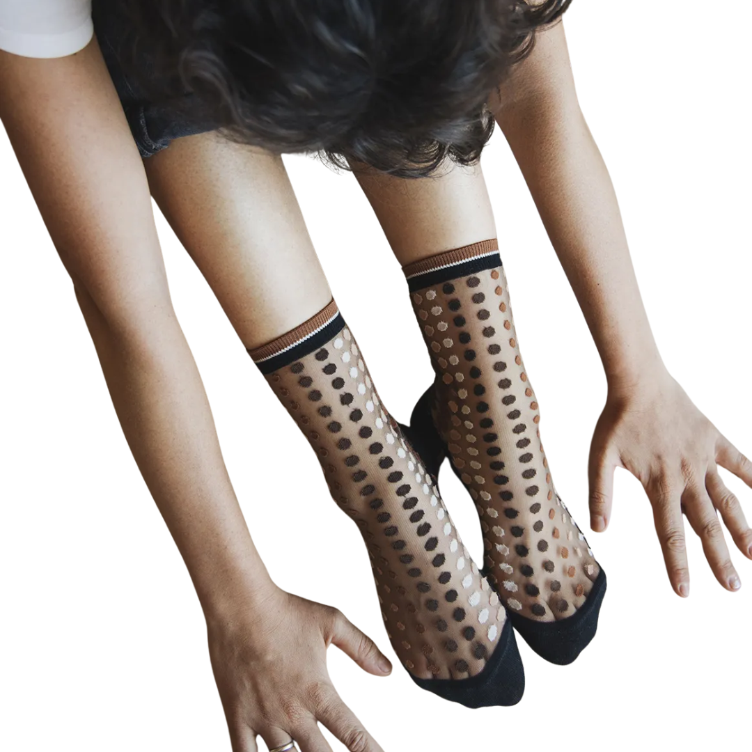 Vetrata Socks in Brune