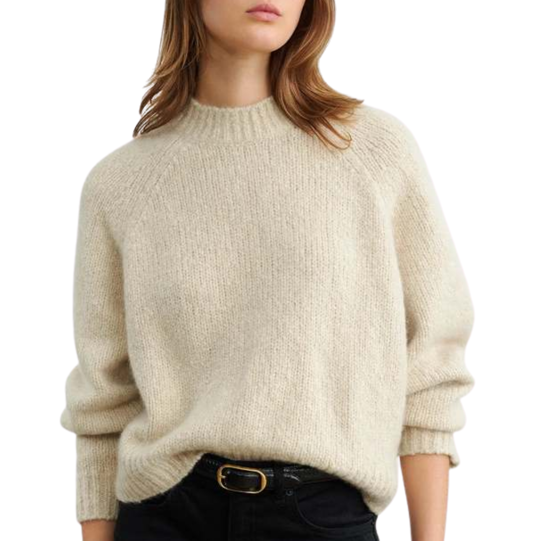 Tomaso Sweater in Beige Melange