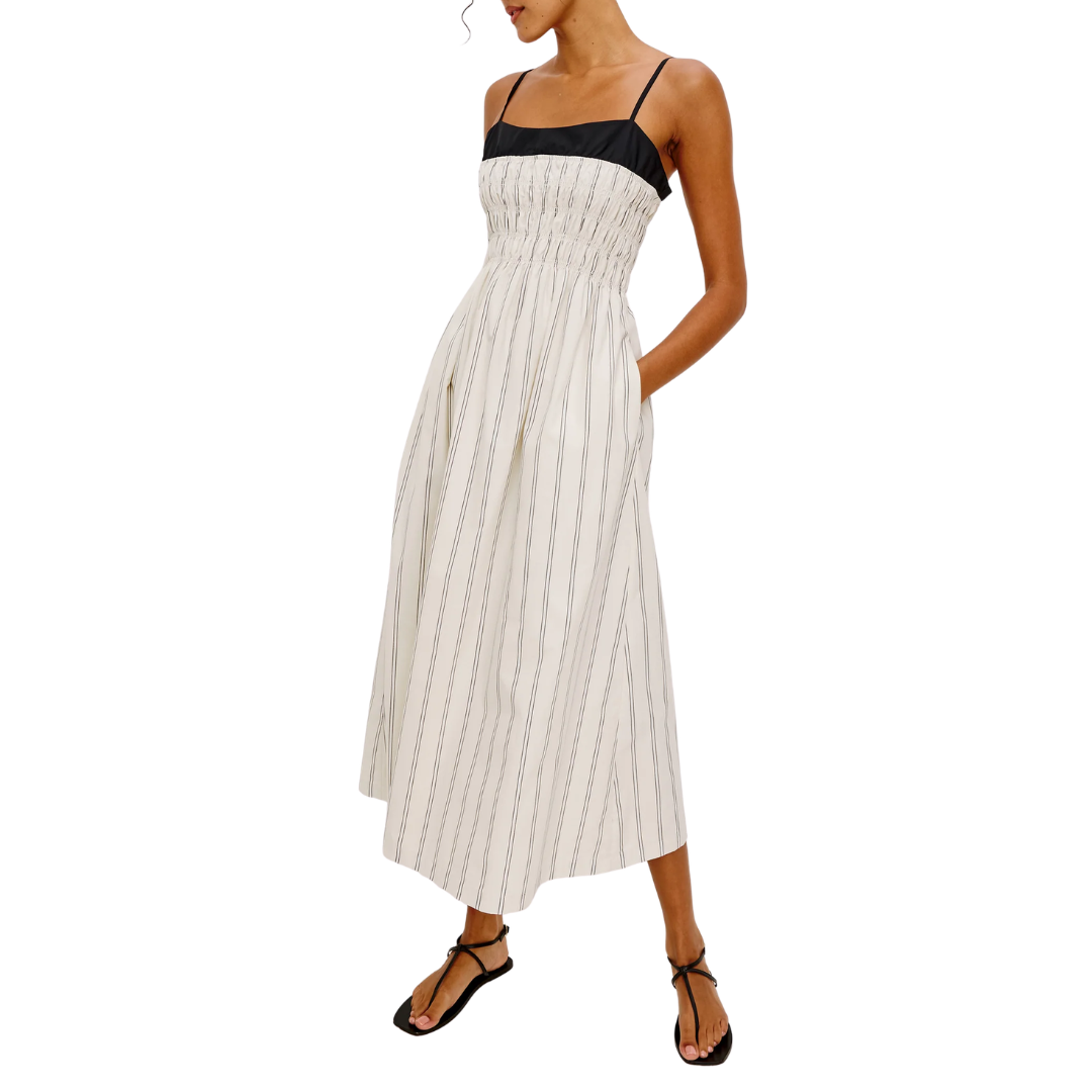 Primrose Dress in Palma Stripe