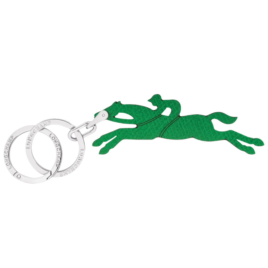 Le Pliage Original Key Ring in Green