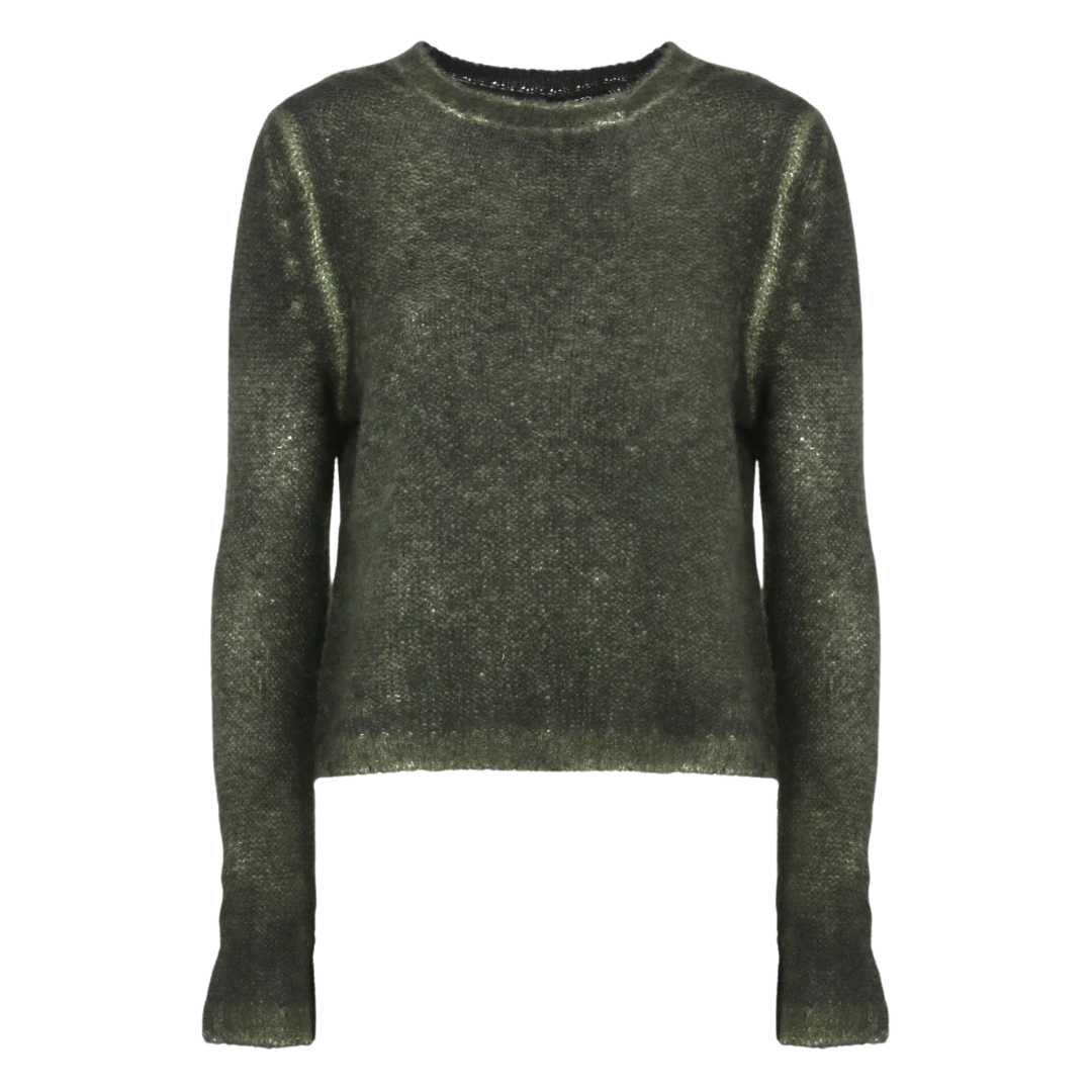 Round Neck Pullover in Brughiera