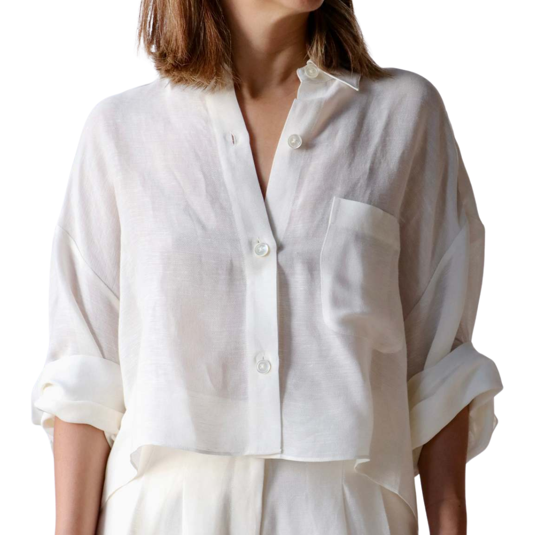 Next Ex Shirt in Ivory