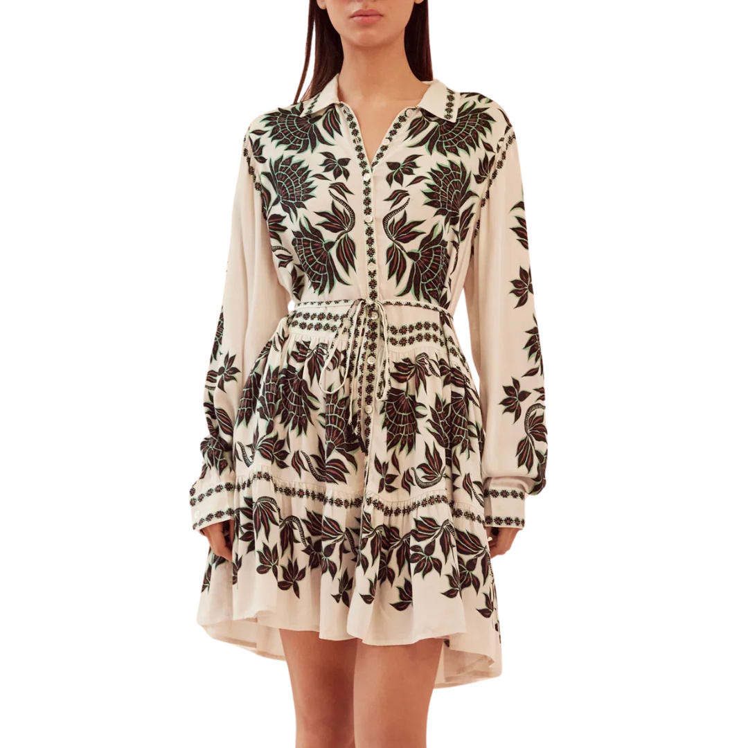 Tula Mini Dress in Gia Macaroon
