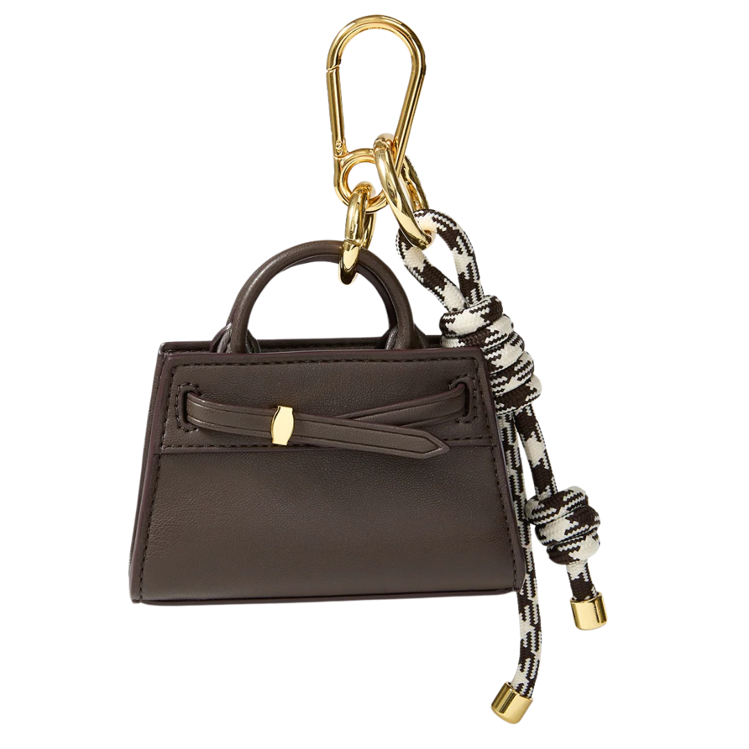 Dash Bag Charm in Espresso Multi