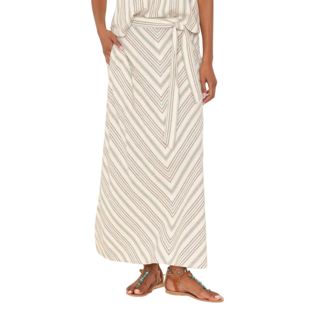 Mikayla Skirt in Ivory Sand