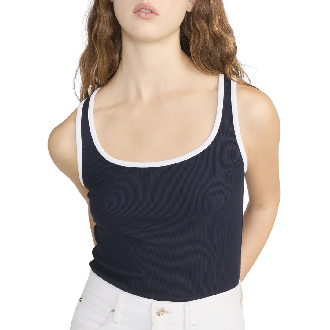 The Sporty Tank in Navy