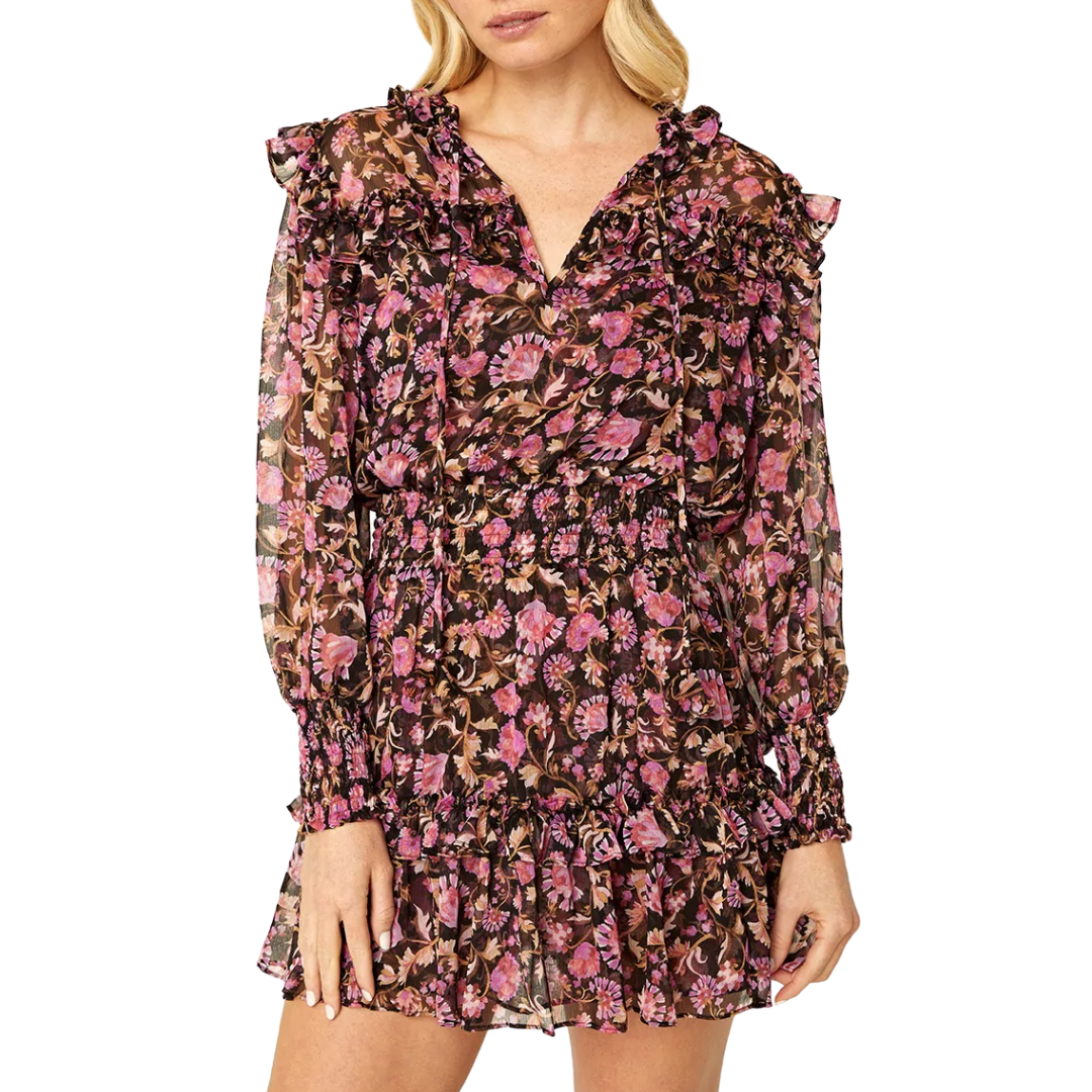 Karla Dress in Rosetta Fleur