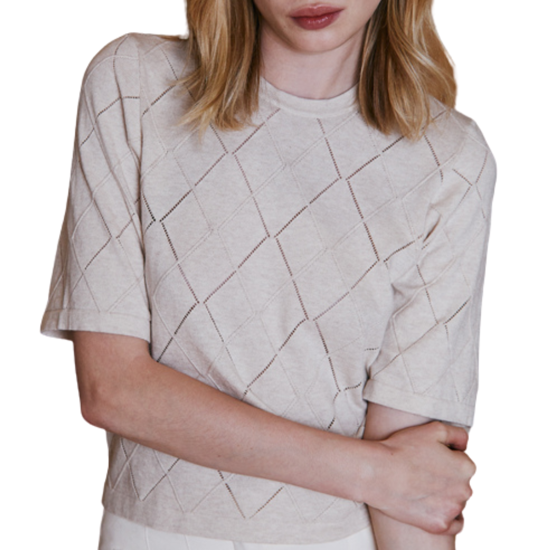 AC Diamond Tee Nat