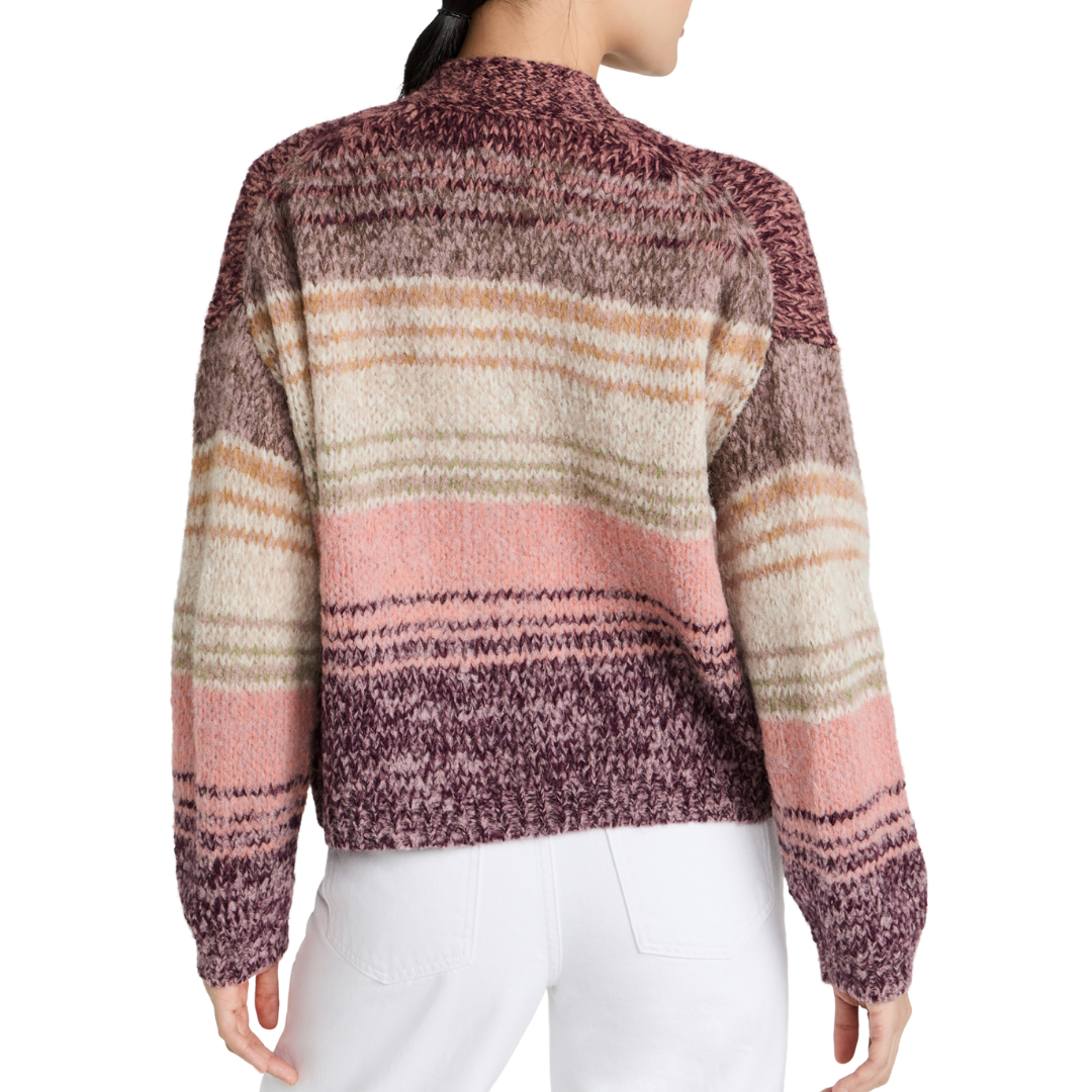 Velvet Lara Cardigan -  Back View