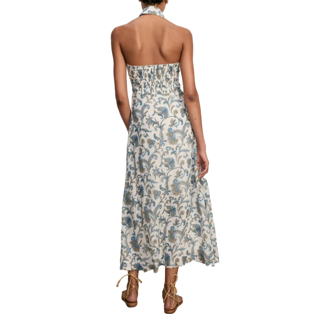 MACKEY DRESS WITH SMOCKING