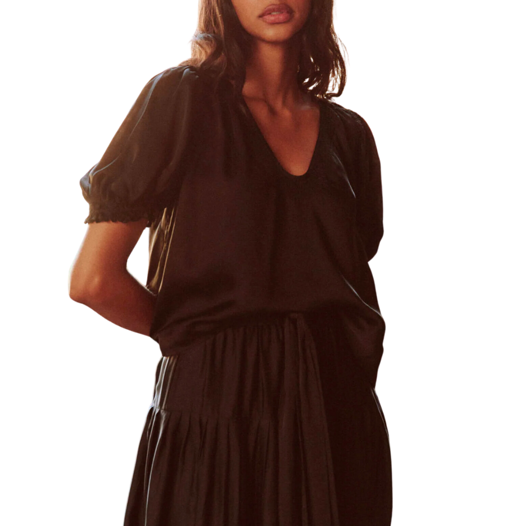 The Ponder Top in Black