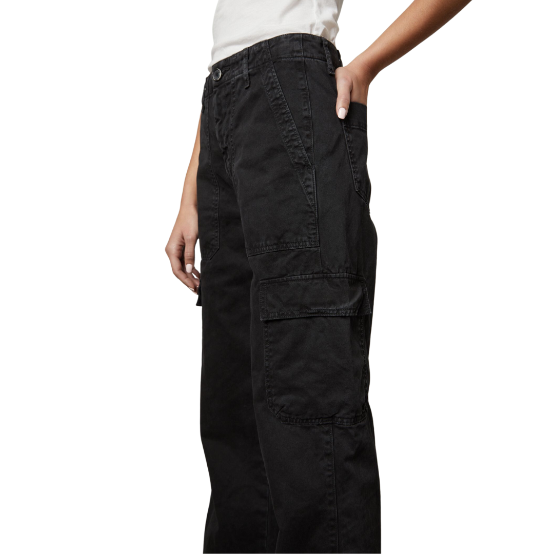 Makayla Cargo Pant in Black