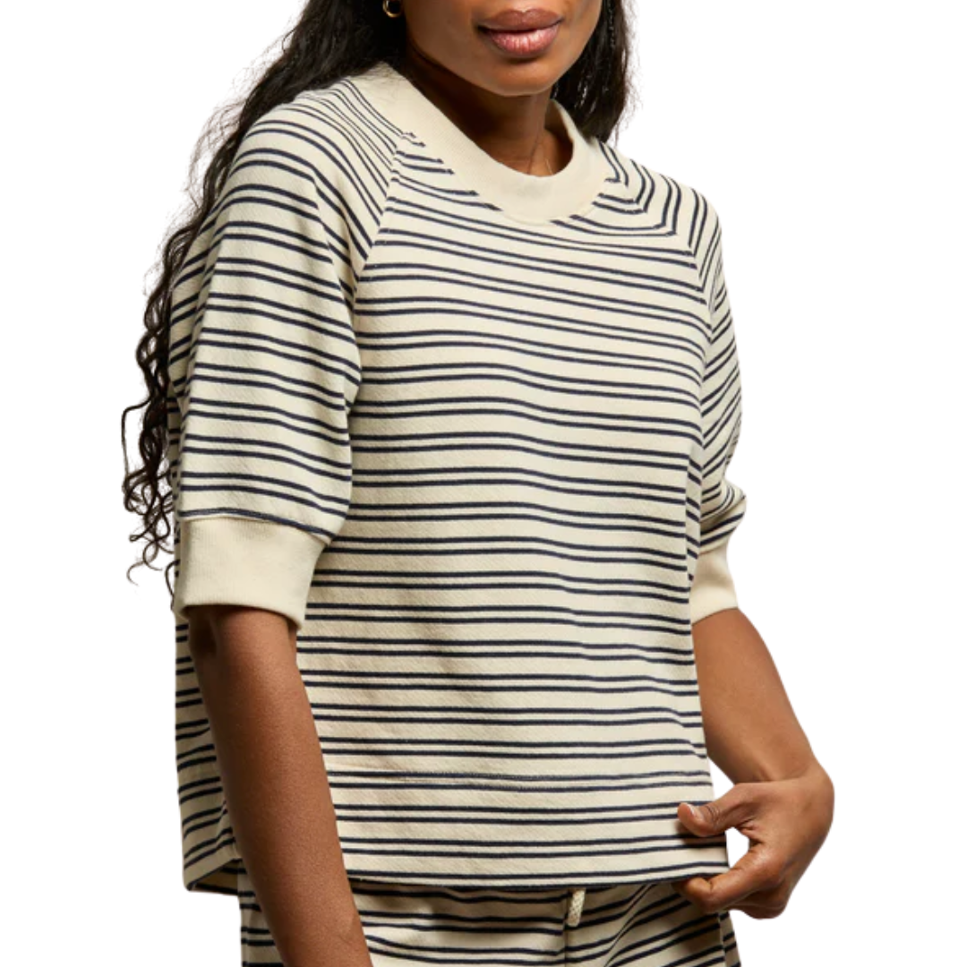 Effie Stripe in Navy Stripe