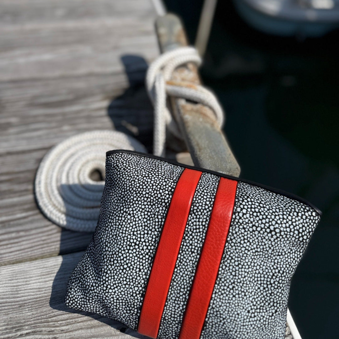 Small Fold Pouch - Crazy Paving