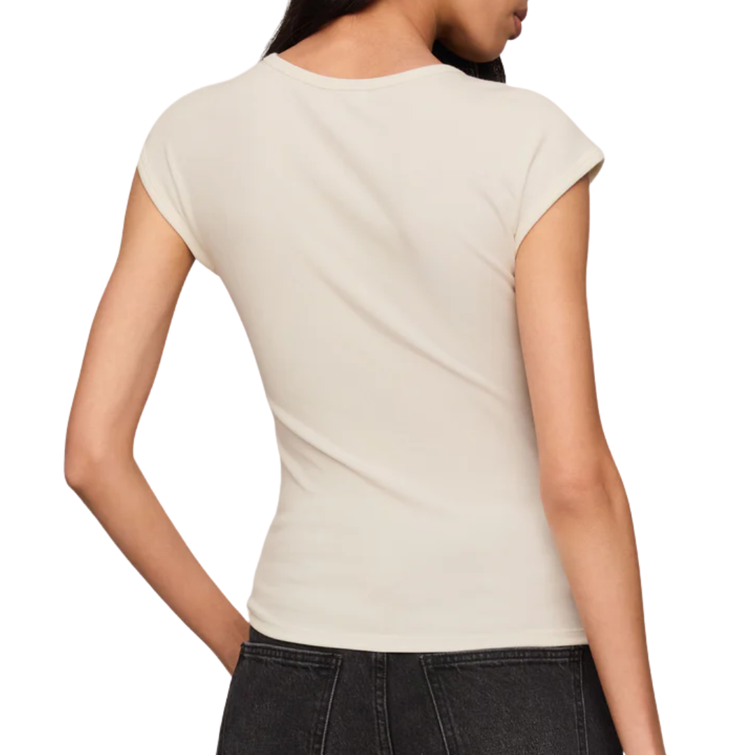 Soft Trace Second Skin Tee in Cloud