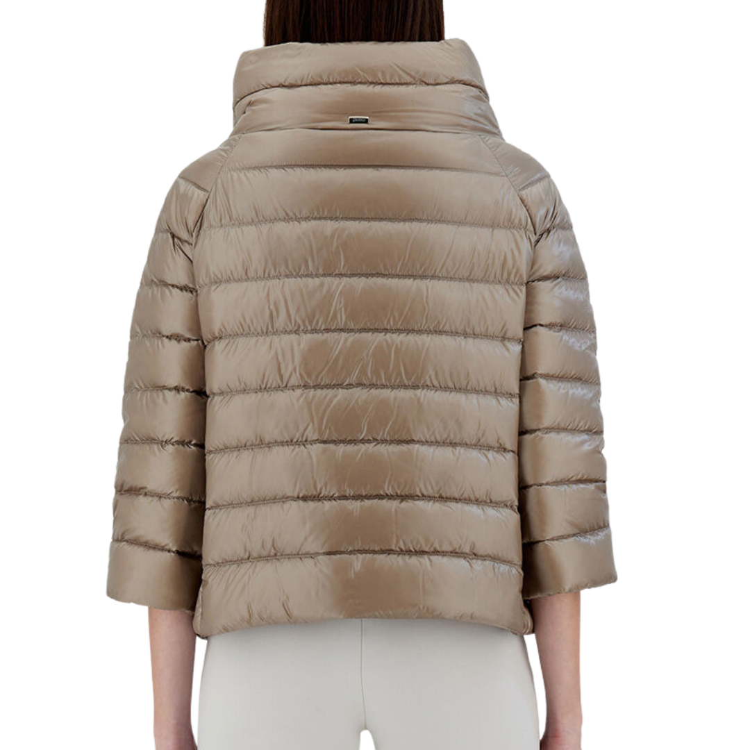 Sofia Cape in Light Taupe