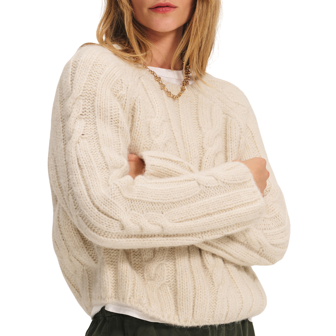 Marina Sweater in Ivory