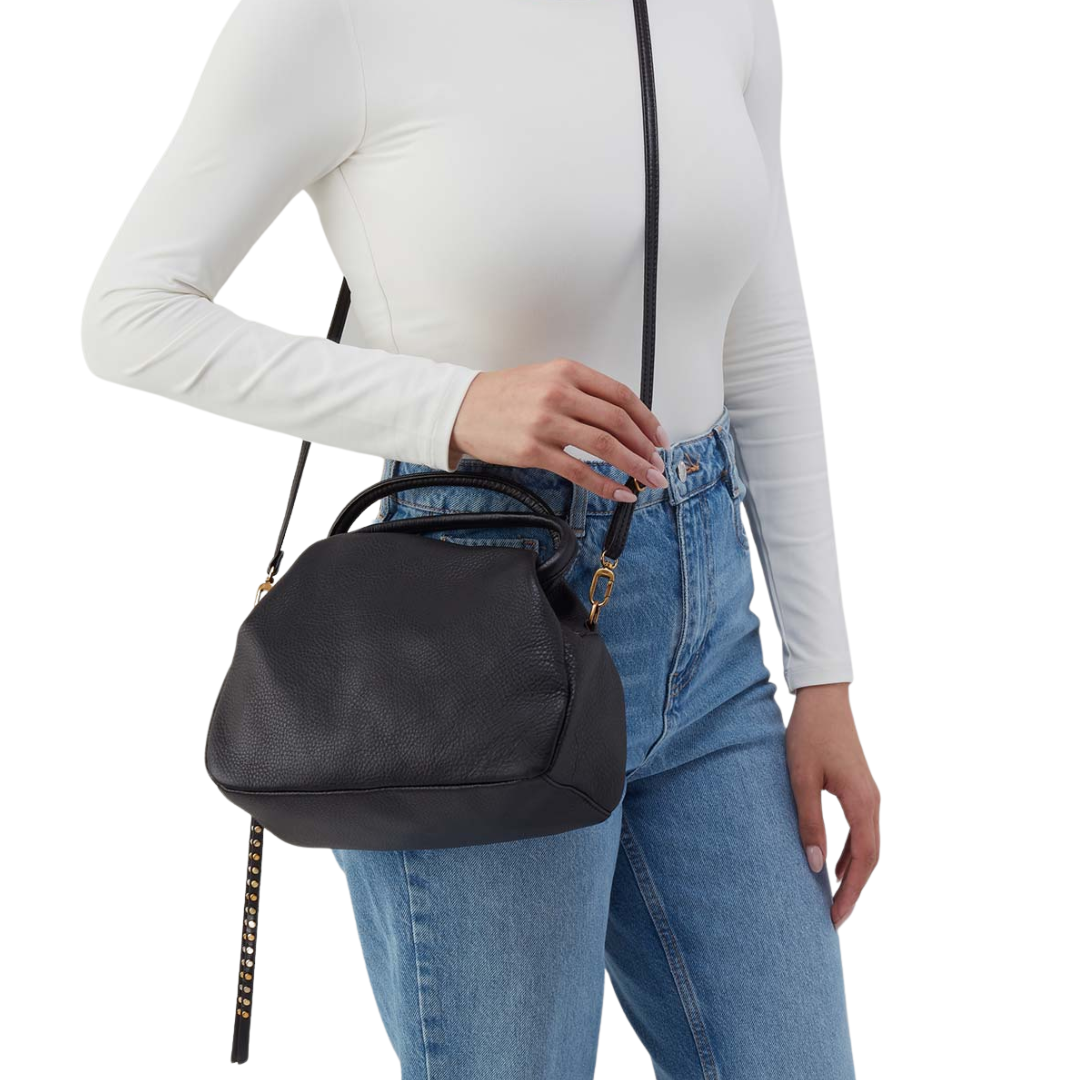 Darling Small Satchel in Black
