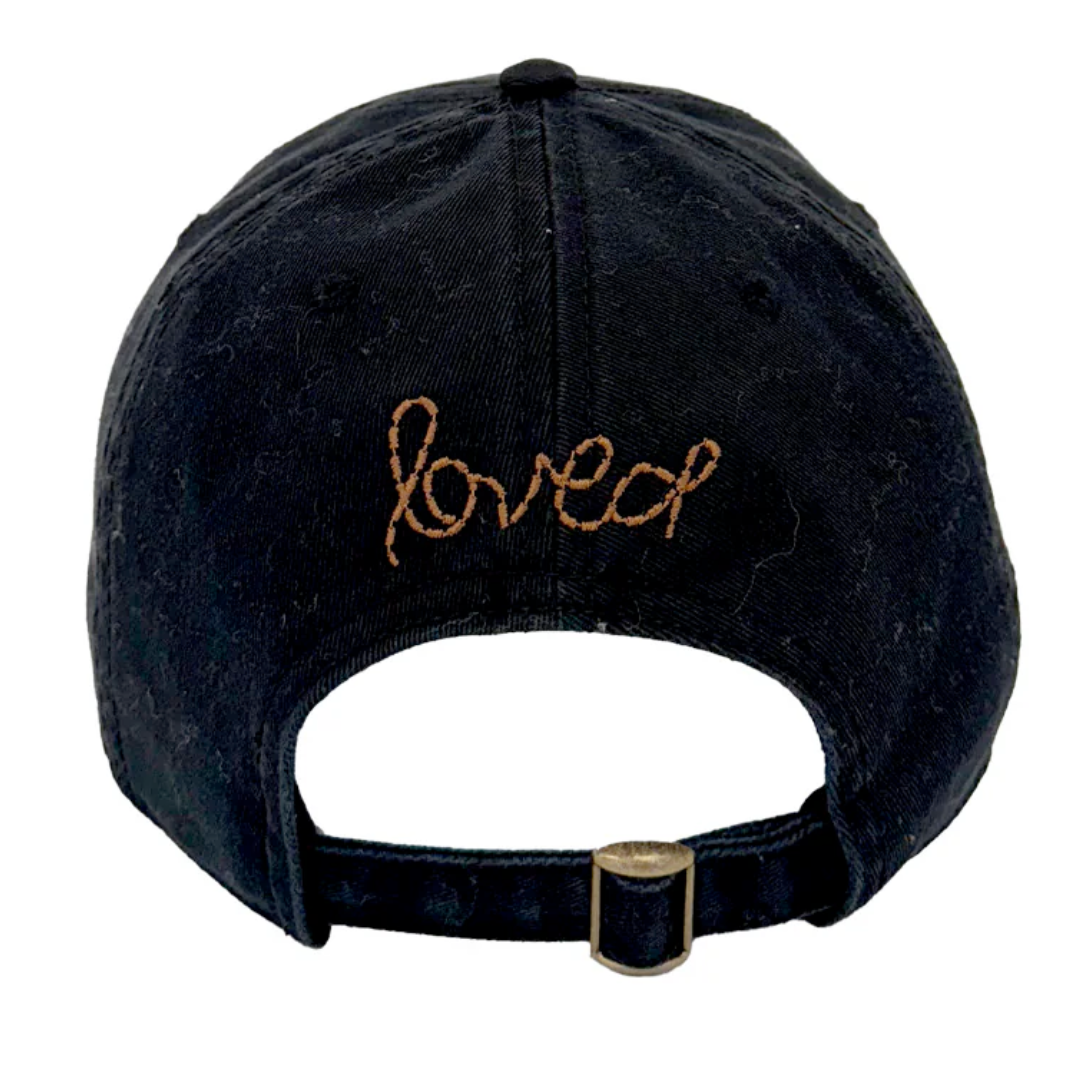 KR Imperfect Heart Hat in Black/Brown
